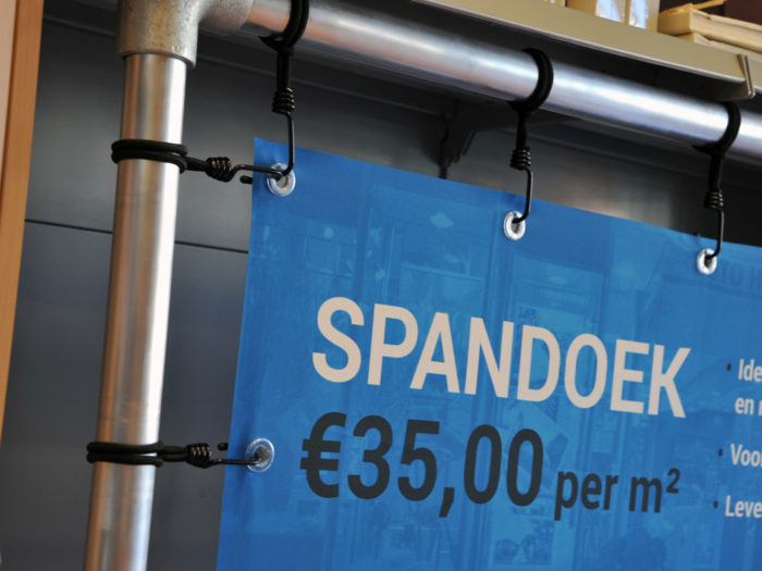 Spandoek met print - Afbeelding 2