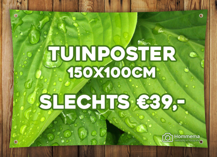Tuinposter 150x100cm