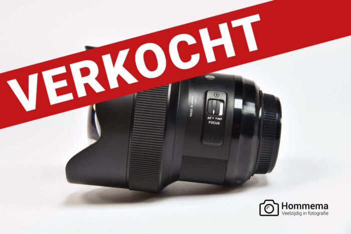 Sigma 1.8 14mm  voor Nikon